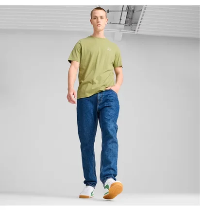 Футболка мужская Puma Classics Small Logo Tee Olive 679187-40