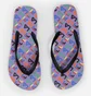 Тапочки женские Fila Troy Logo Slipper Black/Violet FFW0051