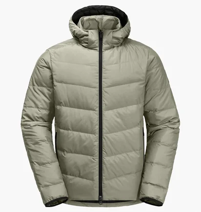 Пуховик чоловічий Jack Wolfskin Colonius Grey 1207431A-0029