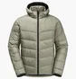 Пуховик чоловічий Jack Wolfskin Colonius Grey 1207431A-0029