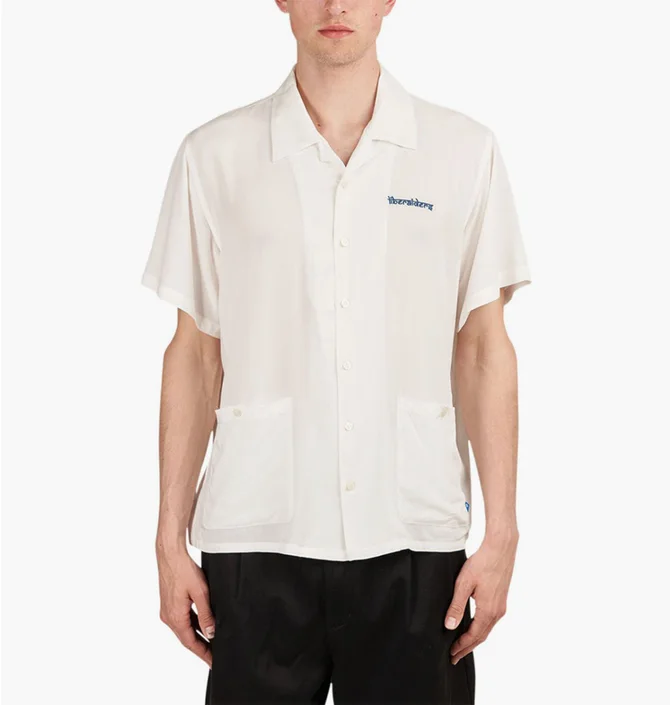 Рубашка унисекс Liberaiders Wisdom Eyes Rayon Shirt Beige 712022201
