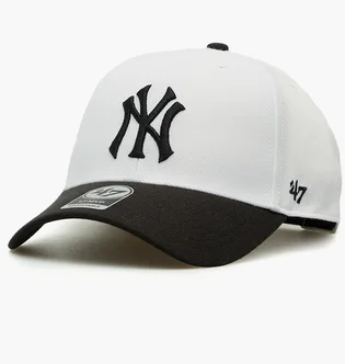 Кепка унісекс 47 Brand Mlb New York Yankees Sure Shot White/Black SUMTT17WBP-WH
