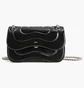 Сумка жіноча JW PEI Tina Quilted Chain Crossbody Black BB2023BG74156JWP