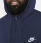 Толстовка чоловіча Nike Sportswear Club Fleece Blue BV2645-410
