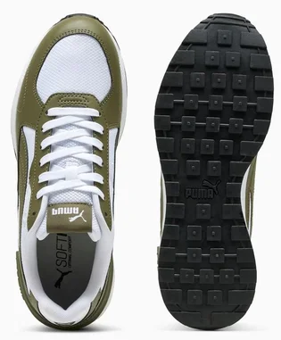 Кроссовки мужские Puma Graviton Sl Remix Green/White 396104-06