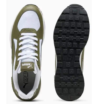 Кроссовки мужские Puma Graviton Sl Remix Green/White 396104-06