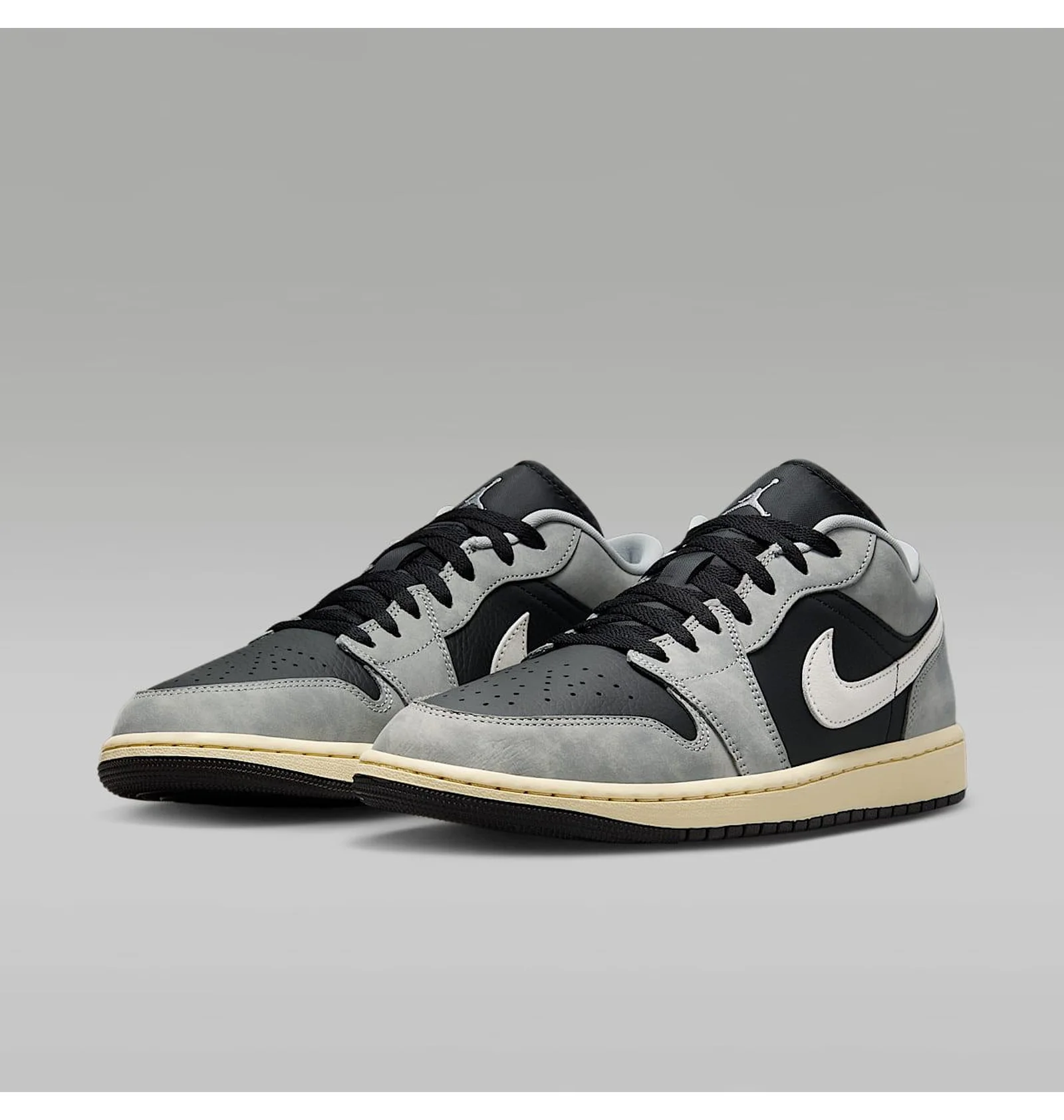 ᐉ Кросівки чоловічі Air Jordan 1 Low Se Grey/Black HQ2010-012