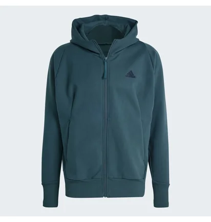 Толстовка мужская Adidas Z.N.E. Winterized Full-Zip Hooded Track Top Green IR5240