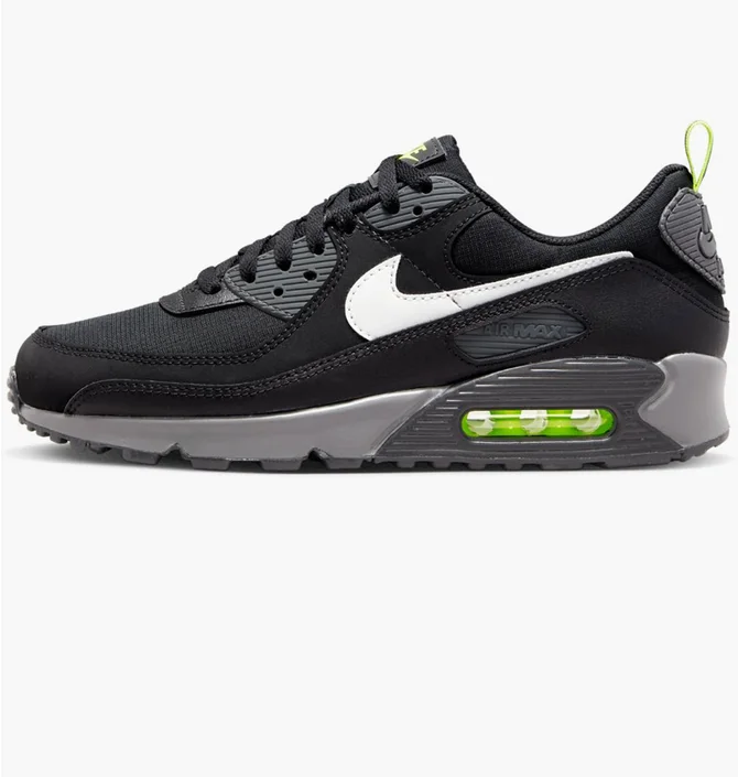 Кроссовки мужские Nike Air Max 90 Black Volt Black Dz4495-001