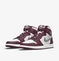 Кроссовки мужские Air Jordan 1 Retro High Og Bordo/White 555088-611