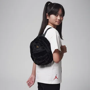 Рюкзак дитячий Air Jordan Big Kids Faux Fur Mini Backpack Black HV8004-010