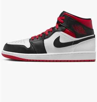 Кросівки чоловічі Air Jordan Air 1 Mid Shoes Black/White DQ8426-106