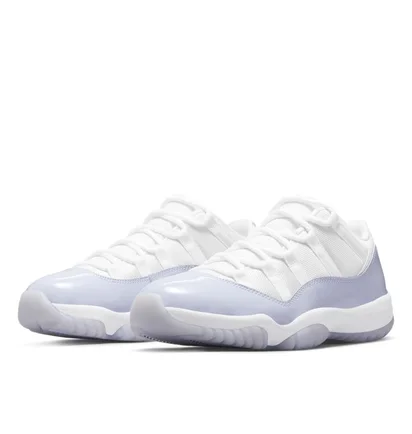 Кроссовки женские Air Jordan 11 Retro Low "Pure Violet" White/Light Blue Ah7860-101