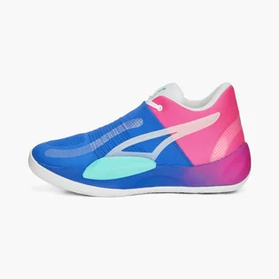 Кроссовки унисекс Puma Rise Nitro Fadeaway Basketball Shoes Blue/Pink 378278-01