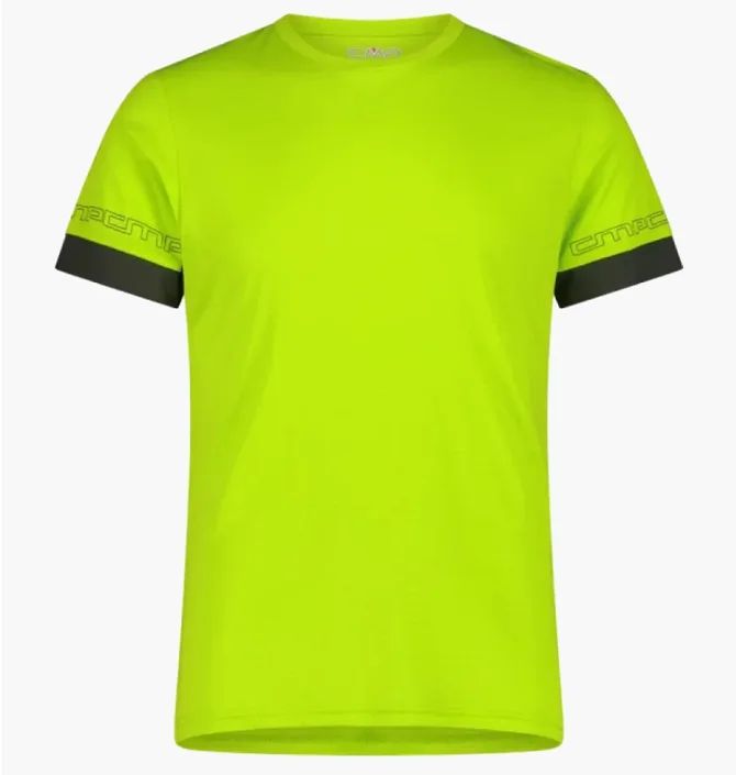 Футболка мужская CMP Odor-Inhibiting Green 33N6677-E406