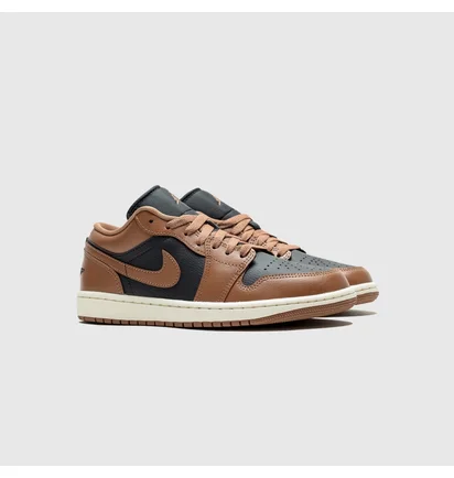 Кроссовки женские Air Jordan 1 Low Archaeo Brown/Black DC0774-021