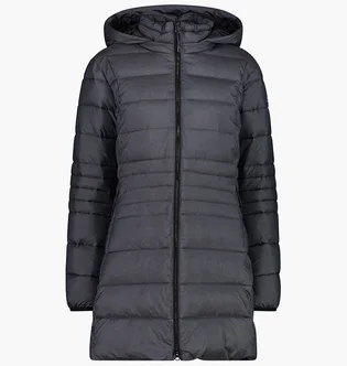Парка жіноча CMP Parka Snaps Hood Black 33K1716M-U890