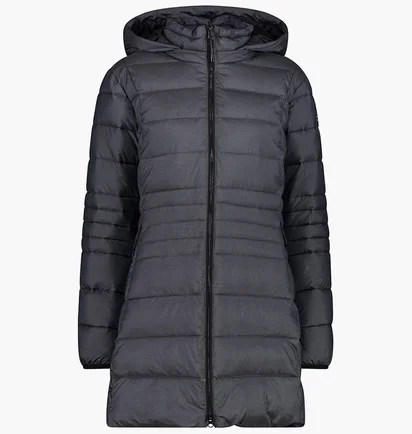 Парка жіноча CMP Parka Snaps Hood Black 33K1716M-U890