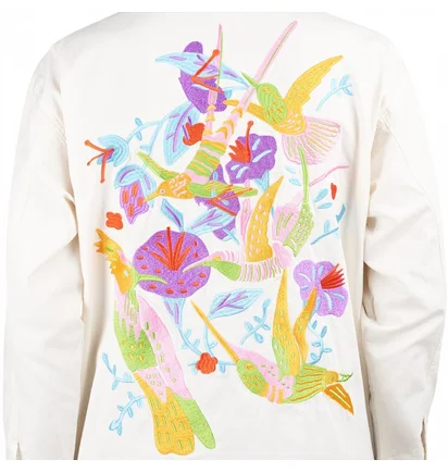 Рубашка мужская OBEY Contrast Shirt Jacket Beige 121160042