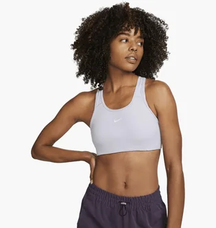 Топ женский Nike Swoosh Bra Pad Grey BV3636-536