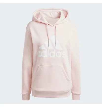 Худі жіноче Adidas Essentials Big Logo Regular Fleece Hoodie Beige IY4310