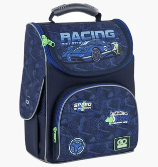 Рюкзак детский GoPack Racing Blue GO25-5001S-6