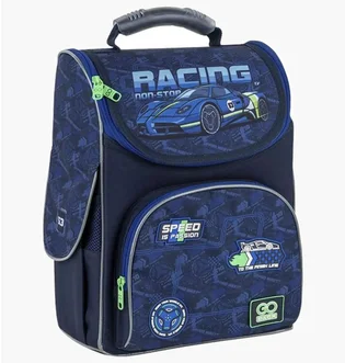 Рюкзак дитячий GoPack Racing Blue GO25-5001S-6