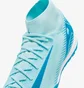 Сороконожки унисекс Nike Zm Superfly 10 Academy Tf Light Blue FQ8331-400