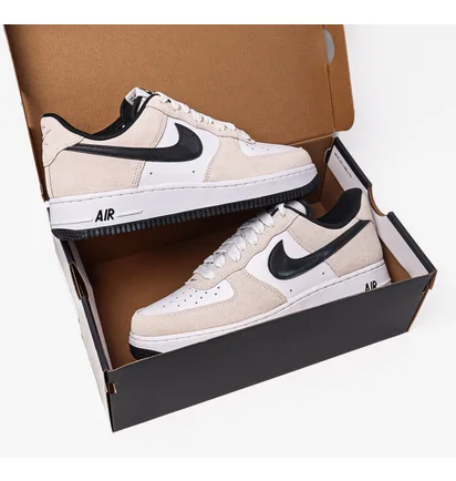 Кроссовки мужские Nike Air Force 1 07 Lv8 White/Beige IB6388-100