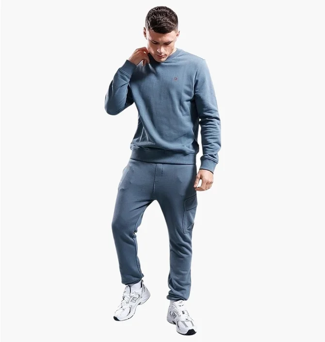 Свитшот мужской Napapijri Balis Summer 2 Turquoise NP0A4H89-GREY