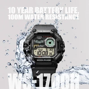 Часы мужские Casio WS-1700H-1A