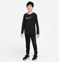 Лонгслів дитячий Nike Dri-Fit Long Sleeve Training Top Black DQ8811-010