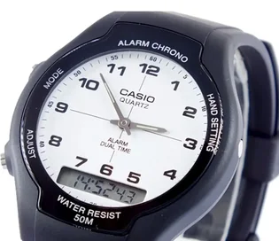 Часы мужские Casio Analog-Digital AW-90H-7B