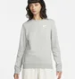 Свитшот женский Nike Sportswear Club Fleece Crewneck Sweatshirt Grey Dq5473-063