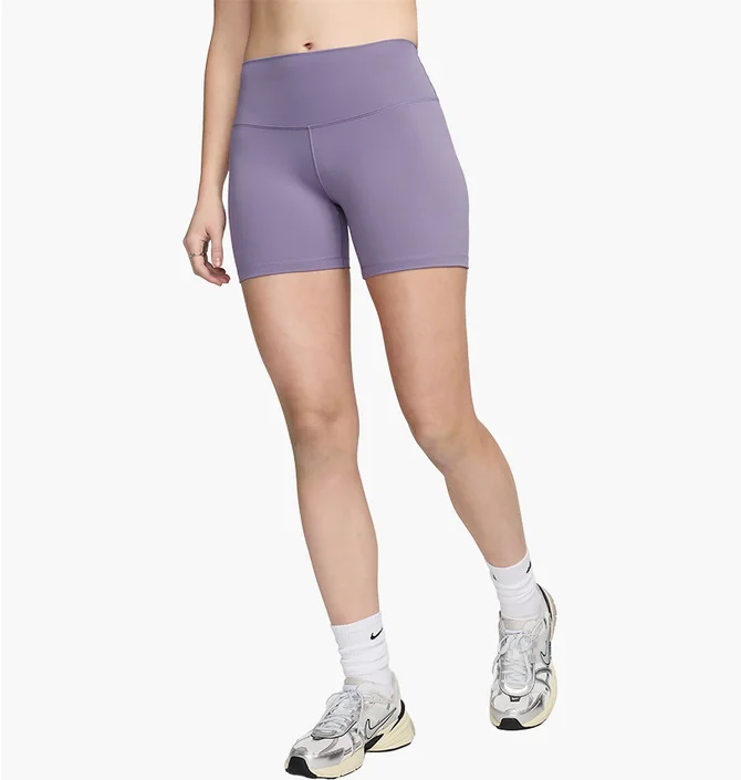 Шорты женские Nike One High-Waisted 5 Biker Shorts Violet FN3211-509