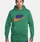 Худи мужское Nike Club Fleece Pullover Hoodie Green FN3104-365