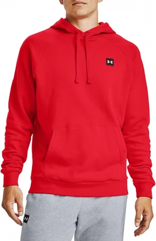 Худі чоловіче Under Armour Hooded Sweatshirt Ua Rival Fleece Hoodie Red 1357092-600