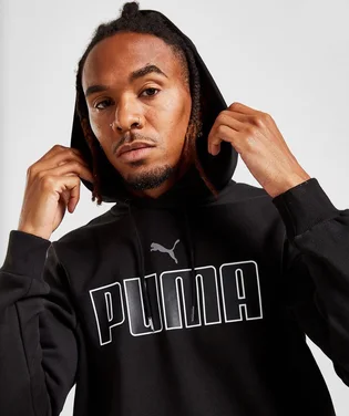 Худи мужское Puma Core Large Logo Black 845960-03