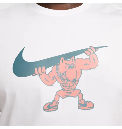 Футболка чоловіча Nike Ikyky Gym Cult White HJ3680-100