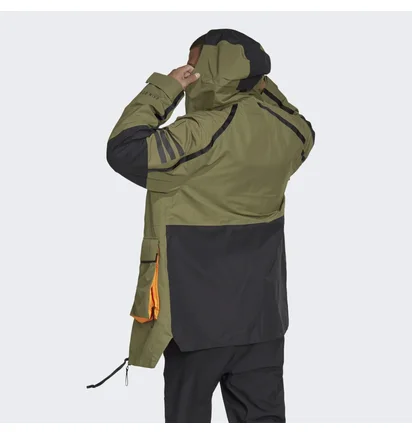 Парка мужская Adidas Xploric Rain.Rdy Parka Olive GQ2399