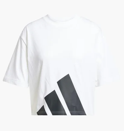 Футболка жіноча Adidas Essentials Big Logo Boyfriend Tee White JG8737