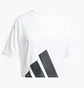Футболка жіноча Adidas Essentials Big Logo Boyfriend Tee White JG8737