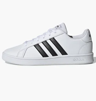 Кроссовки детские Adidas Grand Court Shoes White/Black Ef0103