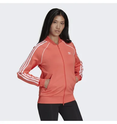 Олімпійка жіноча Adidas Primeblue Sst Track Jacket Orange He9564