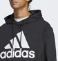 Худи мужское Adidas Essentials French Terry Big Logo Hoodie Black Ic9363