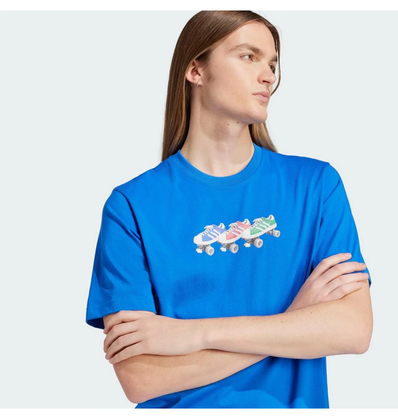 ᐉ Футболка чоловіча Adidas Roller Blue JP2665 - придбати в