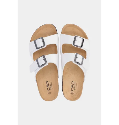 Тапочки женские CMP Eco Thalitha Wmn Slipper White 3Q91016-A001