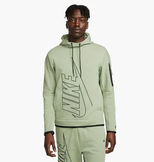 Худи мужское Nike Tech Fleece Green DX0577-386