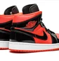 Кроссовки женские Air Jordan Wmns 1 Mid Black/Orange BQ6472-600