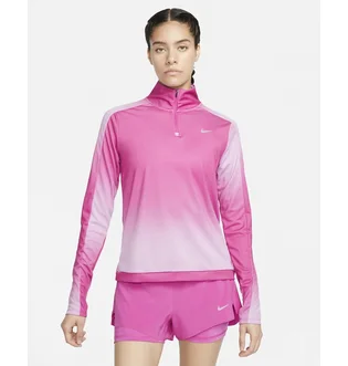 Лонгслив женский Nike Dri-Fit Swoosh Pink DX0956-623